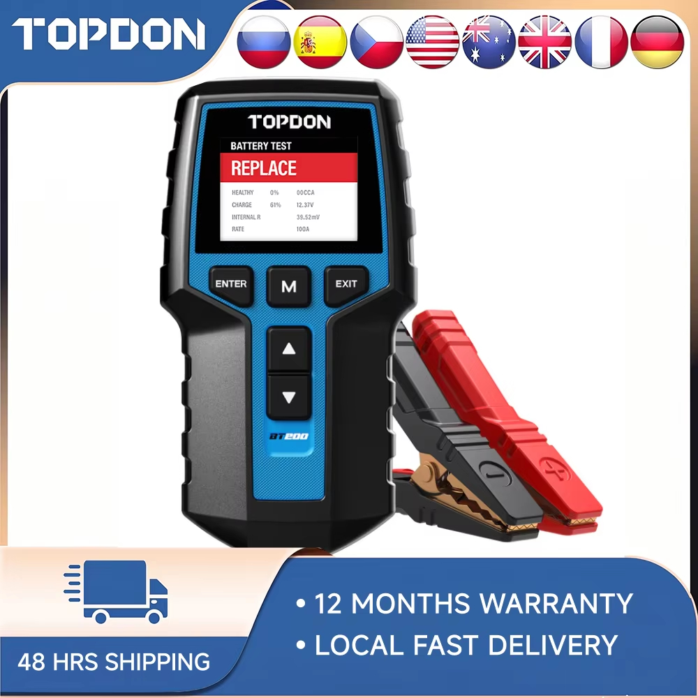 TOPDON BT200 Digital Battery A - đánh giá và giá Topdon Tc001 Thermal Camera