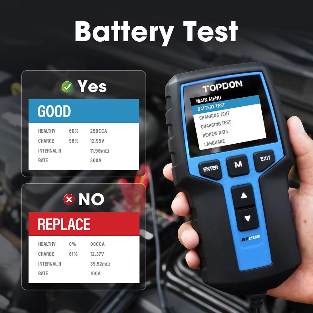 TOPDON BT200 Digital Battery A - đánh giá và giá Topdon Tc001 Thermal Camera
