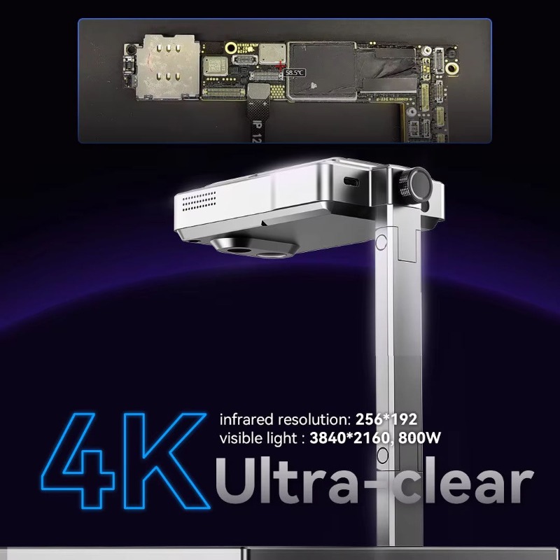 Thermal Imager 4K Infrared Cam - đánh giá và giá Pcb Short Circuit Thermal Diagnostics