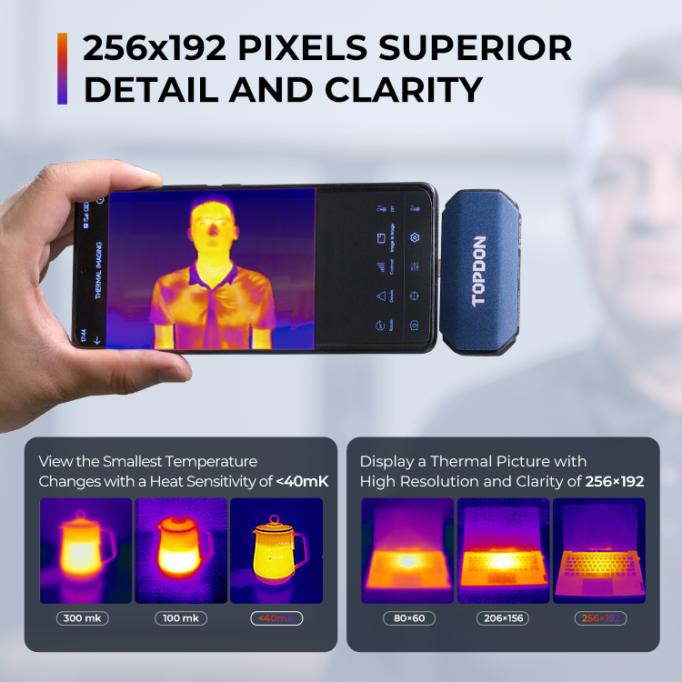 TOPDON Manufacturer ODM OEM TC - đánh giá và giá Topdon Tc001 Thermal Camera