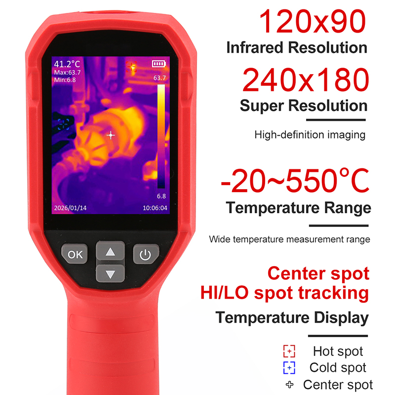 UNI-T Thermal Imaging Camera U - đánh giá và giá Nf 521 Thermal Imaging Camera