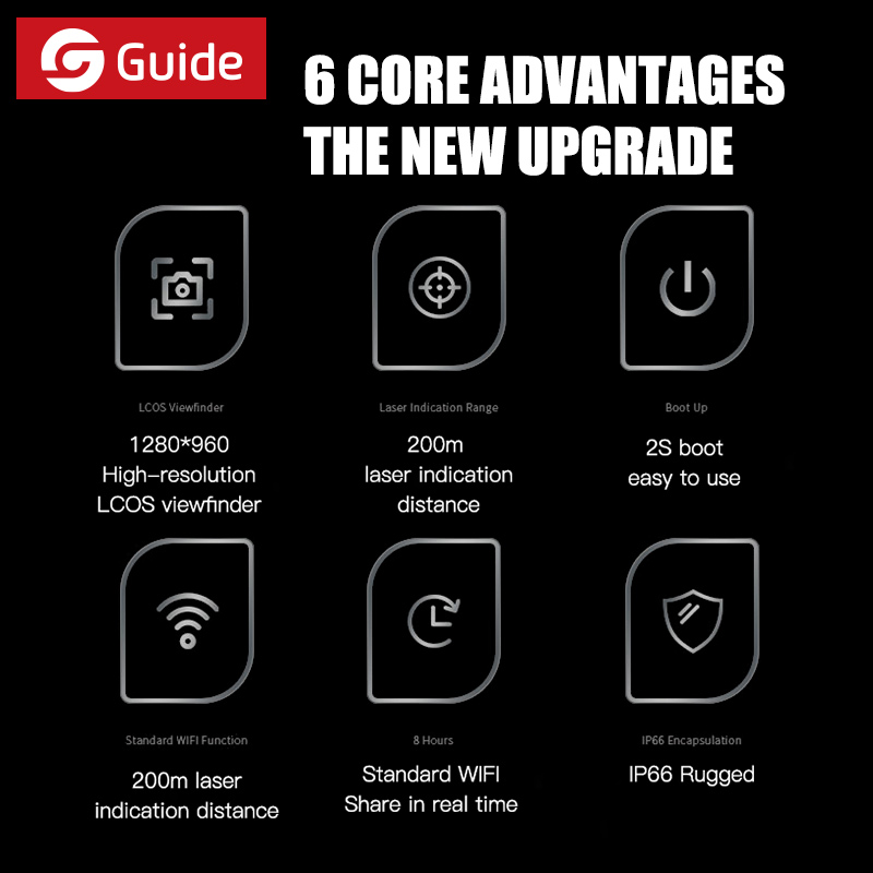 Guide TD210/430 thermal imager - đánh giá và giá Hunting Thermal Imaging Scope