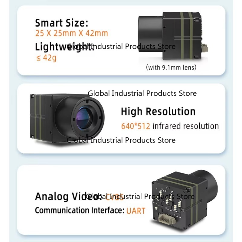 Thermal Imaging Camera Module  - đánh giá và giá Thermal Module 640X512 Core