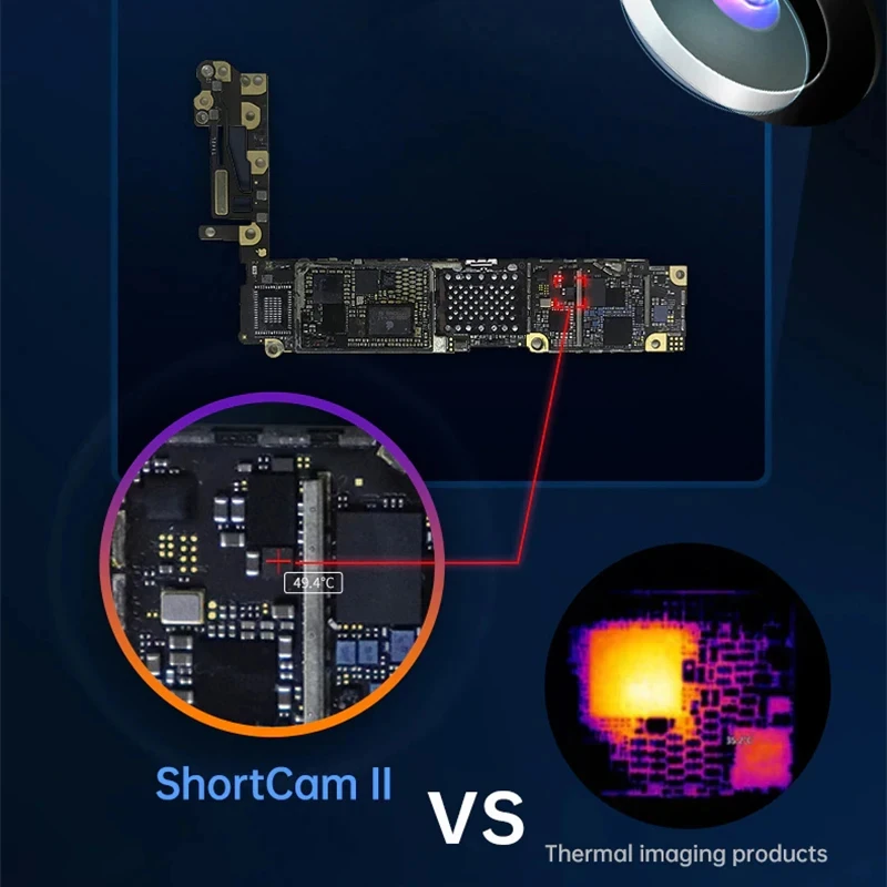 ShortCam II Infrared Thermal I - đánh giá và giá Shortcam Thermal Imaging Pcb