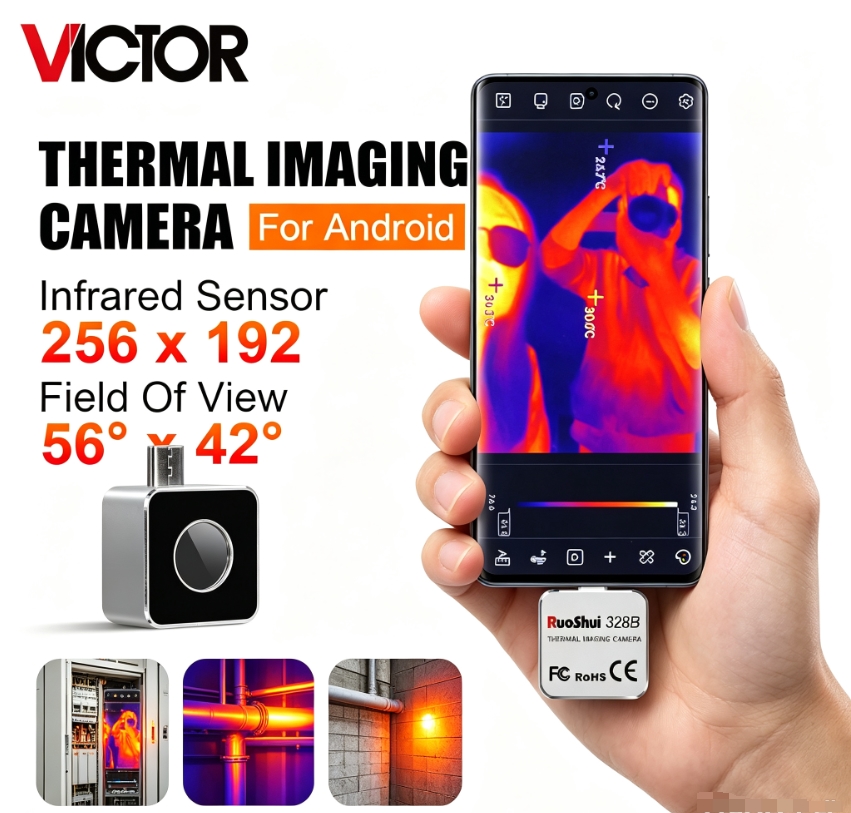 RuoShui 256*195 IR Thermal Ima - đánh giá và giá Nf 521 Thermal Imaging Camera