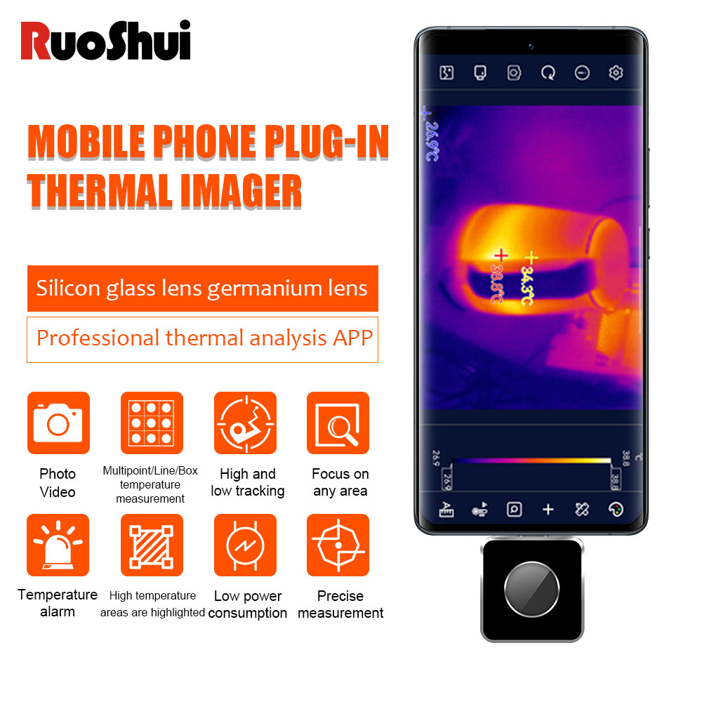 RuoShui 256*195 IR Thermal Ima - đánh giá và giá Nf 521 Thermal Imaging Camera