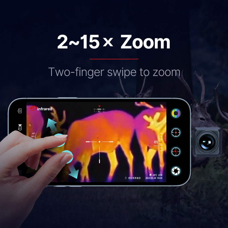 INFIRAY T2 PRO Nhiệt Imager Să - đánh giá và giá Infiray P2 Pro Macro Lens