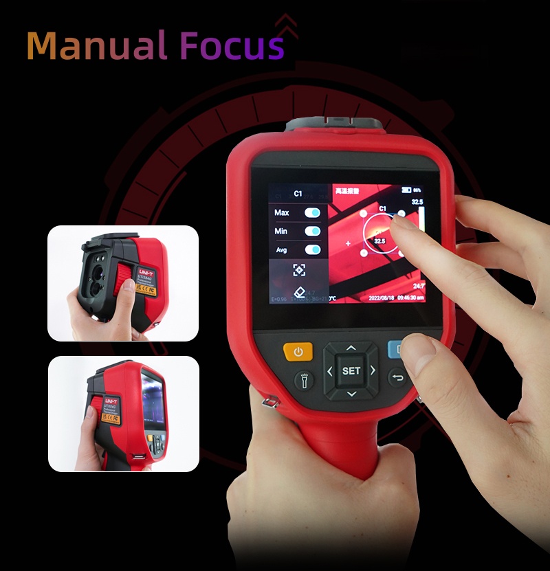 UNI-T UTi384G Professional The - đánh giá và giá Thermal Camera Type C 384X288