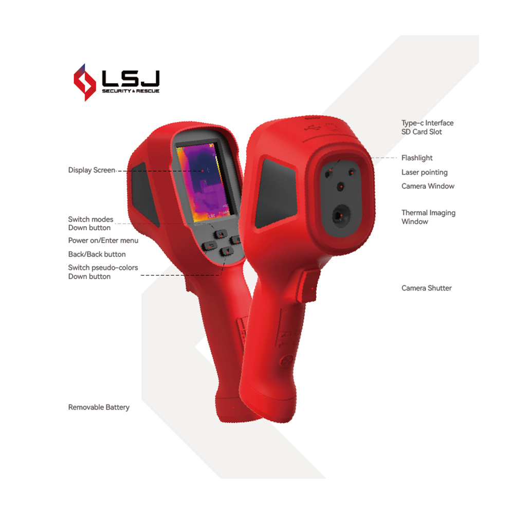 IP67 Waterproof 256x192 Handhe - đánh giá và giá Thermal Imaging Camera 256X192