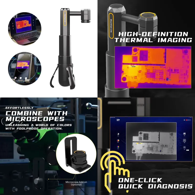 Brand For LANGCHI 4th Shortcam - đánh giá và giá Shortcam Thermal Imaging Pcb
