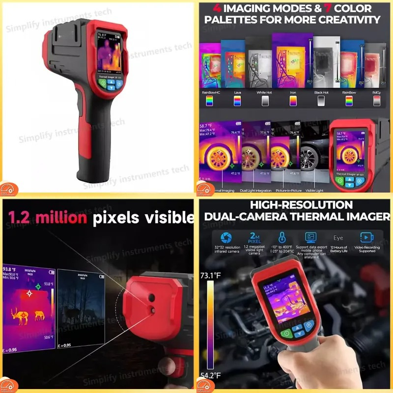 NF-521 Industrial Handheld The - đánh giá và giá Nf 521 Thermal Imaging Camera
