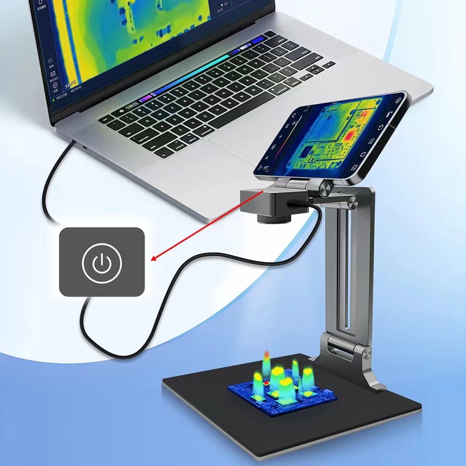 CA-09D 3D Thermal Imaging Anal - đánh giá và giá Thermal Imaging Camera 256X192